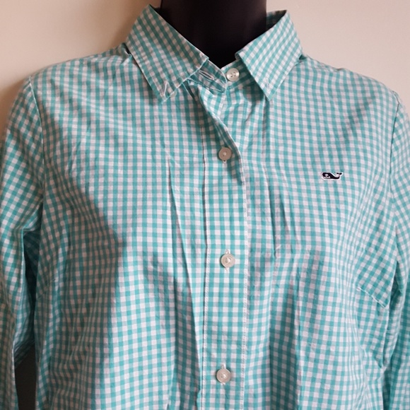 Vineyard Vines Button Up Long Sleeve Plaid Shirt - Picture 5 of 6